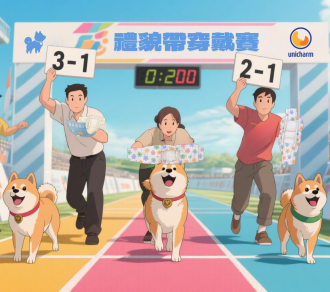 【柴犬大學 × 嬌聯Unicharm】禮貌帶穿戴賽 報名處（限25狗）(中部)