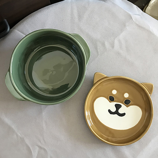 [品牌活動](測試) #柴粉必備💝日式浮雕柴犬碗蓋組