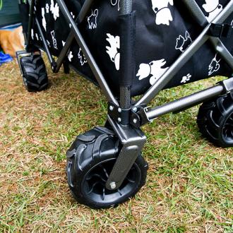 15週年限定｜柴犬越野版聚攏型露營推車     