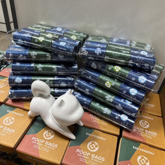 叮噹柴可分解環保香氛撿便袋 便便袋