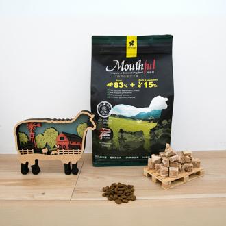 Mouthful毛師傅 100%羊肉原肉凍乾塊 90g桶裝 台灣製造 羊肉凍乾 狗狗凍乾 挑嘴必備      