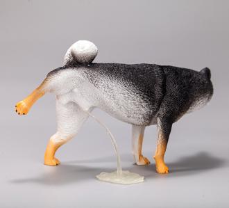 解放吧！柴犬公仔擺飾 柴犬大便公仔 柴犬尿尿公仔      