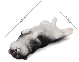 療癒系柴犬躺躺冰箱貼 柴犬磁鐵    