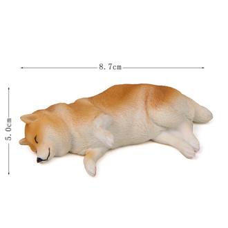 療癒系柴犬躺躺冰箱貼 柴犬磁鐵    